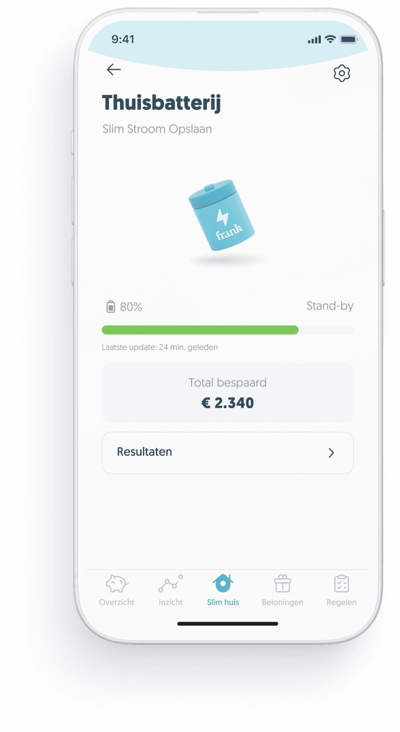 Prijsniveau instellen in de app