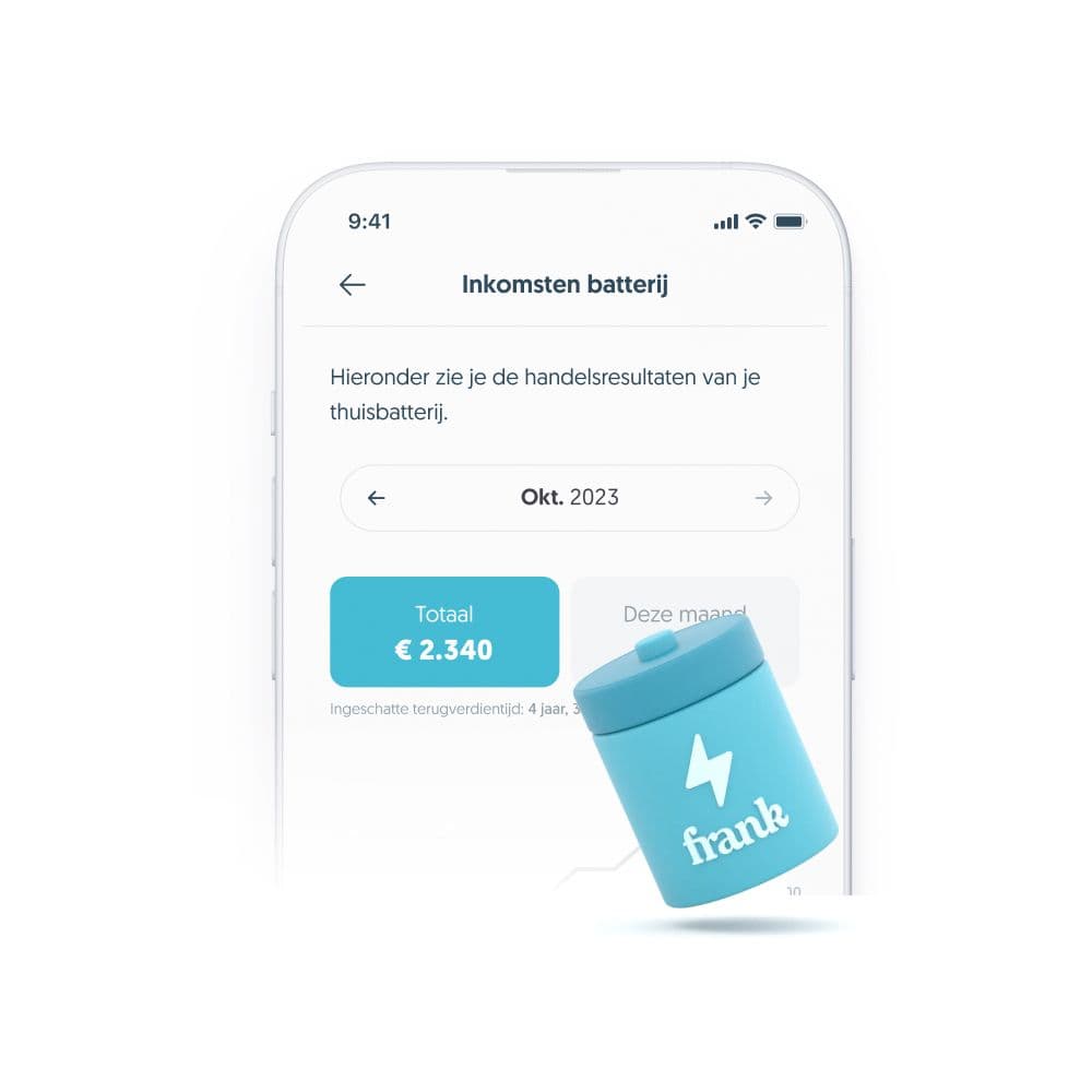 Rendement thuisbatterij