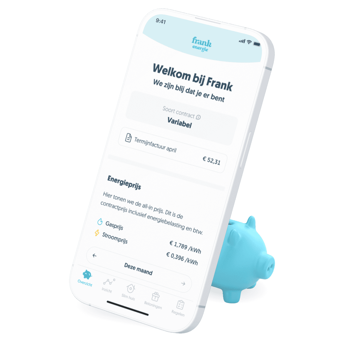 Besparingen met een variabel energiecontract